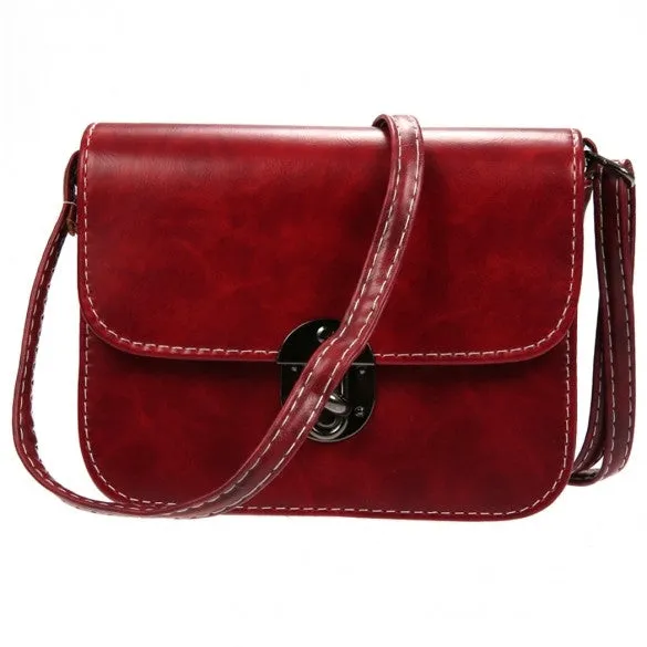 Women's Vintage Style Messenger Bag Flap Bag One Shoulder Bag